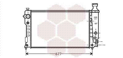 VAN WEZEL Radiators, Motora dzesēšanas sistēma 40002126